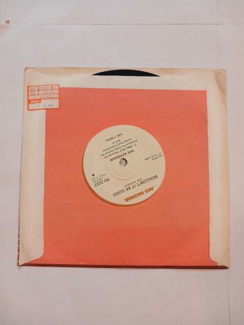 Nick Kershaw, Wouldn`t It Be Good/Monkey Business, 7 single, VG+