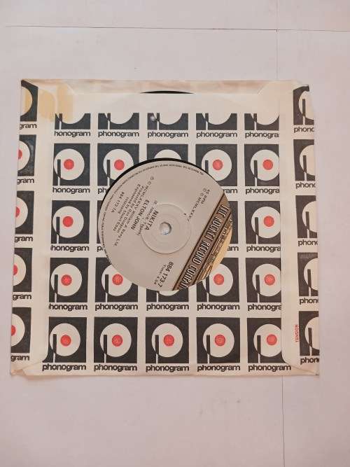 Elton John, Nikita/The Man Who Never Died, 7 single, VG+