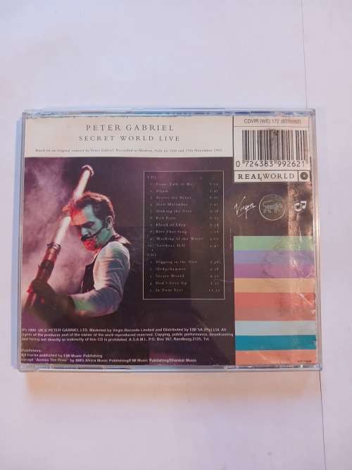 Peter Gabriel, Secret World Live CD