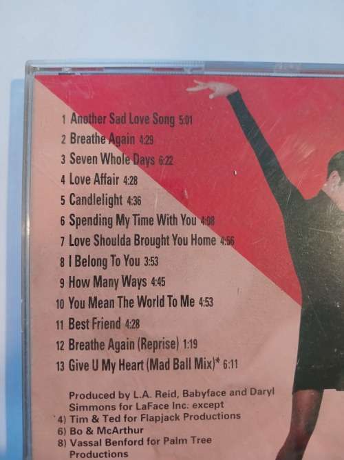 Toni Braxton, Toni Braxton CD