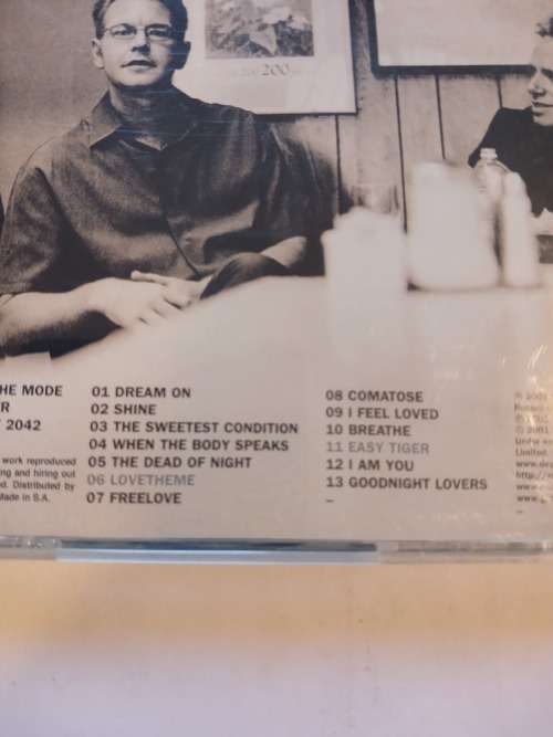 Depeche Mode, Exciter CD