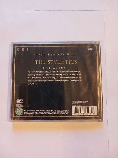 The Stylistics, Most Famous Hits, The Album, CD 1