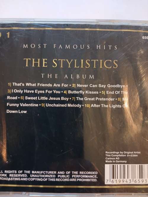 The Stylistics, Most Famous Hits, The Album, CD 1
