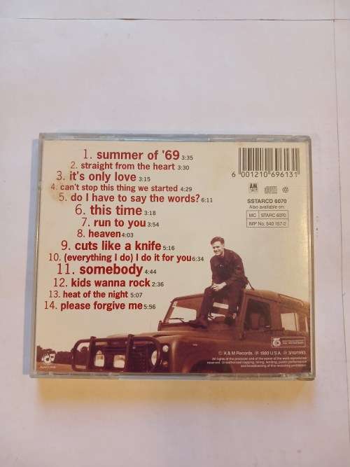 Bryan Adams, So Far So Good CD