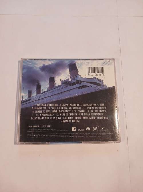 Titanic, Music from the Motion Picture CD, US