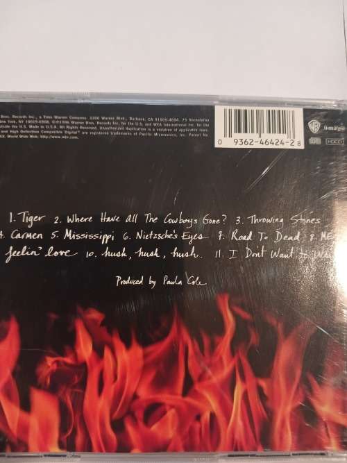 Paula Cole, This Fire CD, US