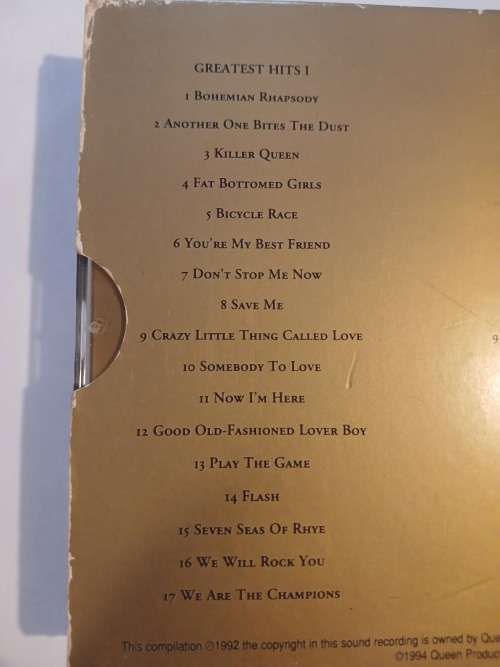 Queen, Greatest Hits I & II, 2 x CD, Holland