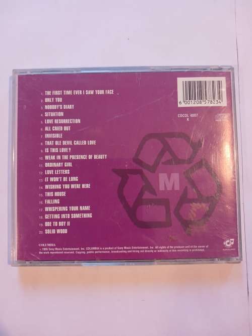 Alison Moyet, Singles CD