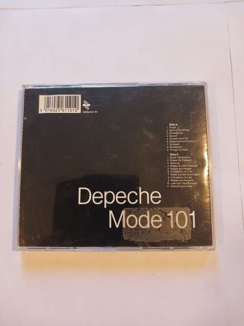 Depeche Mode, 101, 2 x CD, UK
