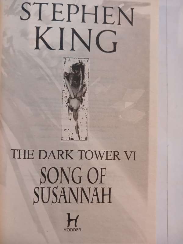 Stephen King, Song of Susannah, Dark Tower VI