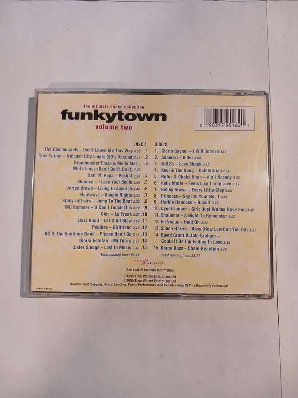 Funkytown, The Ultimate Dance Collection Volume 2, 2 x CD, Europe