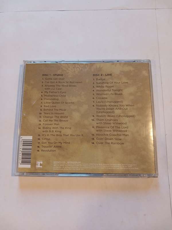 Eric Clapton, Forever Man, 2 x CD