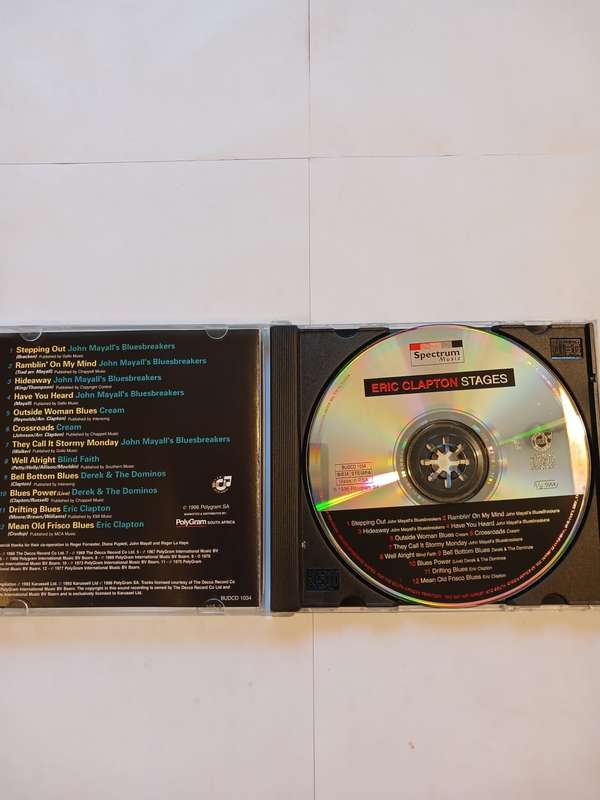 Eric Clapton, Stages CD