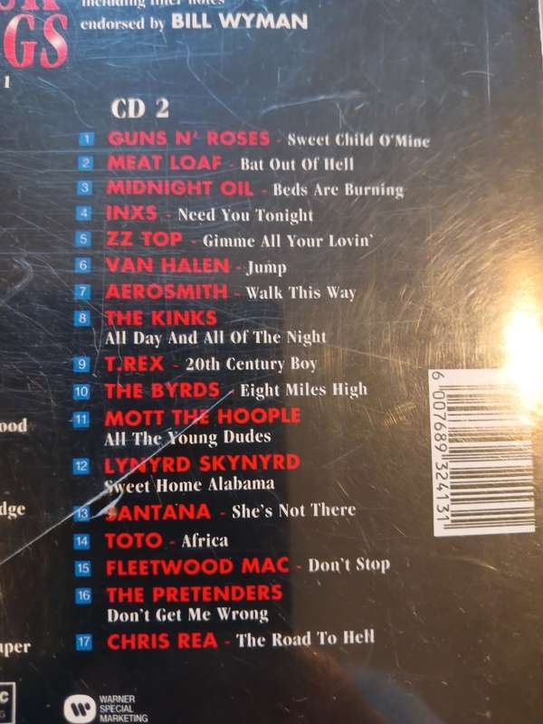 The All Time Greatest Rock Songs, Volume 1, 2 x CD