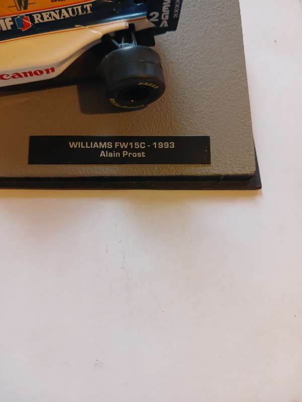 Williams FW15C - 1993 Alain Prost, Formula 1 Model Car, Diecast 1:43