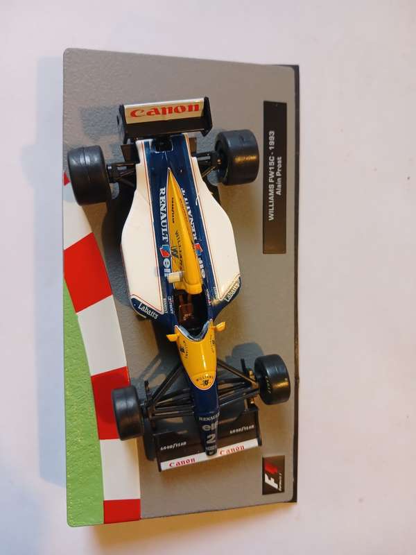Williams FW15C - 1993 Alain Prost, Formula 1 Model Car, Diecast 1:43