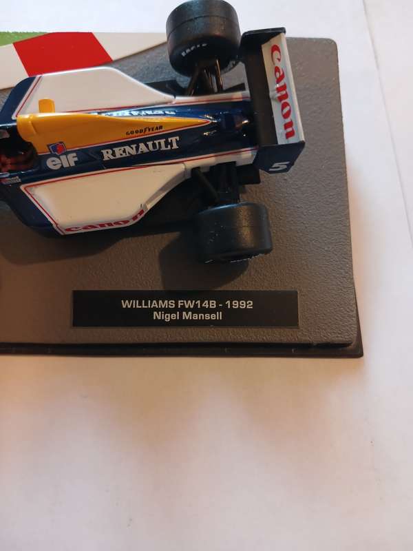 Williams FW14B - 1992 Nigel Mansell, Formula 1 Model Car, Diecast 1:43