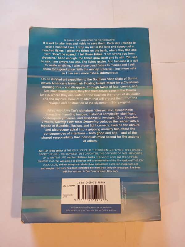 Saving Fish From Drowning by Amy Tan