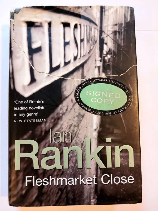 Fleshmarket Close by Ian Rankin, Signed Copy