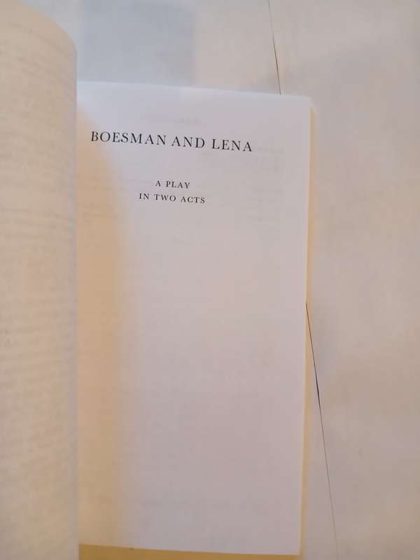 Boesman and Lena by Athol Fugard