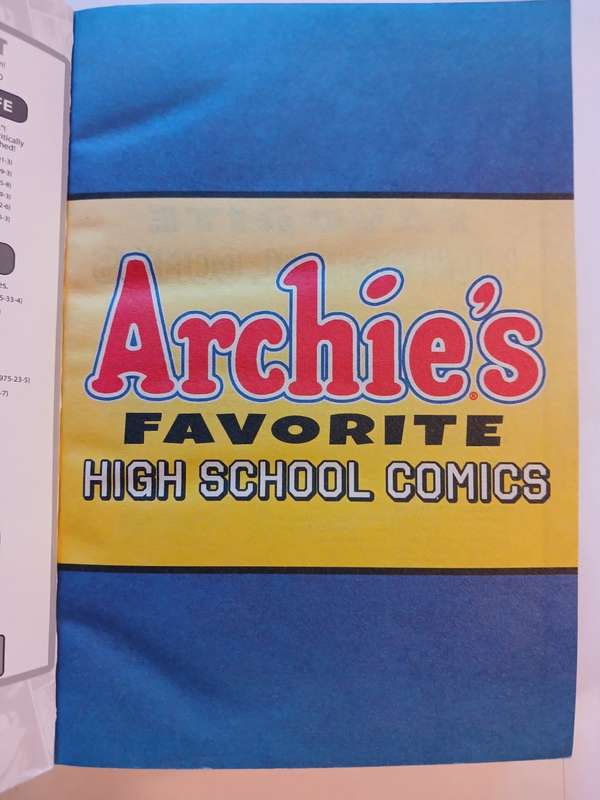 Archie`s Favorite High School Comics