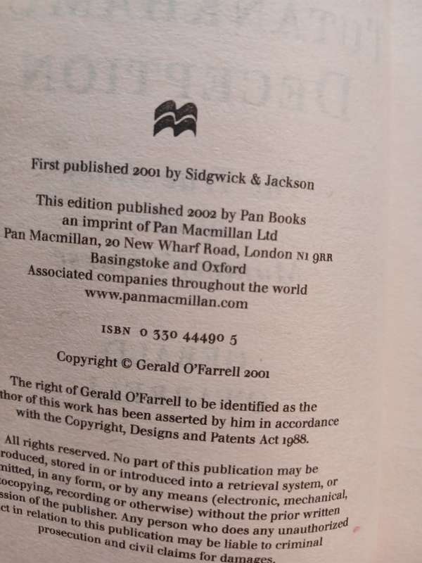 The Tutankhamun Deception by Gerald O`Farrell