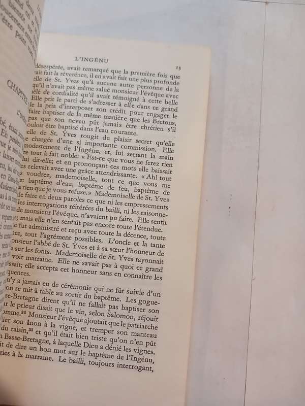Voltaire L`ingenu and Histoire De Jenni by Voltaire