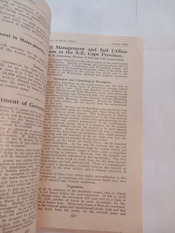 Farming in South Africa, Vol. 20 No. 235, October 1945
