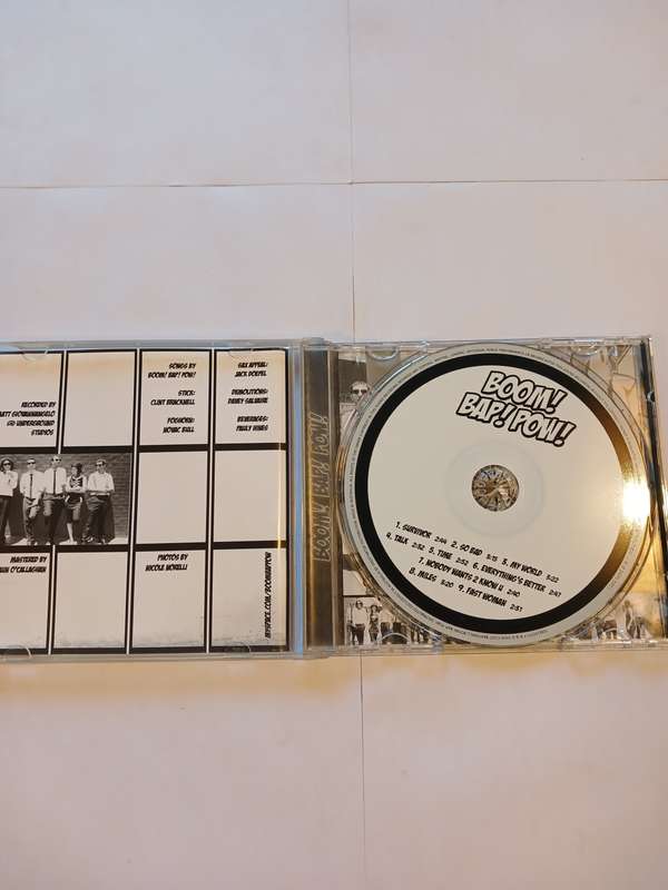 Boom! Bap! Pow!, Boom! Bap! Pow! CD, Australia