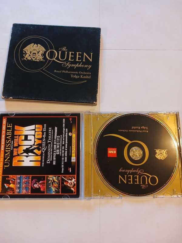 The Queen Symphony, Royal Philharmonic Orchestra, Tolga Kashif CD, Europe