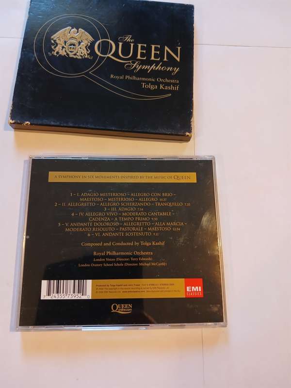 The Queen Symphony, Royal Philharmonic Orchestra, Tolga Kashif CD, Europe