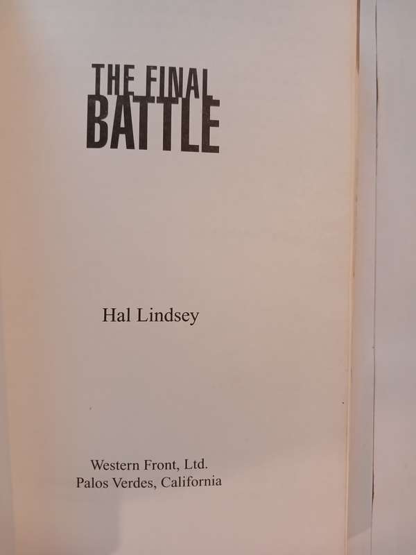 The Final Battle by Hal Lindsey