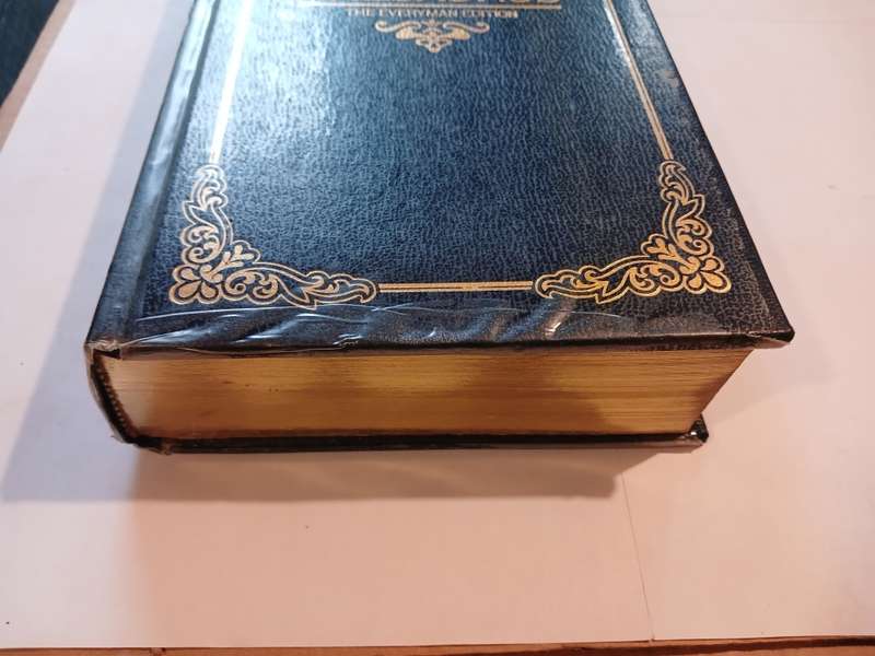 Roget`s Thesaurus, The Everyman Edition, 1986, Leatherbound, Gilded Edging