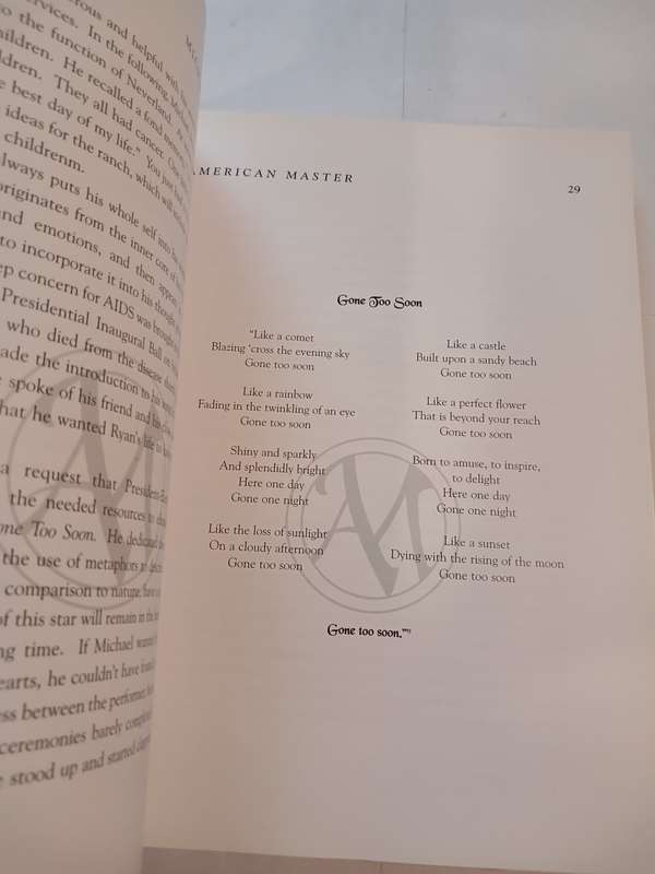 Michael Jackson, American Master by C. Mecca, Hardcover