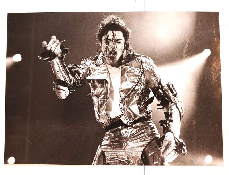 Michael Jackson, Photograph, Black & White, 22.5 x 16cm