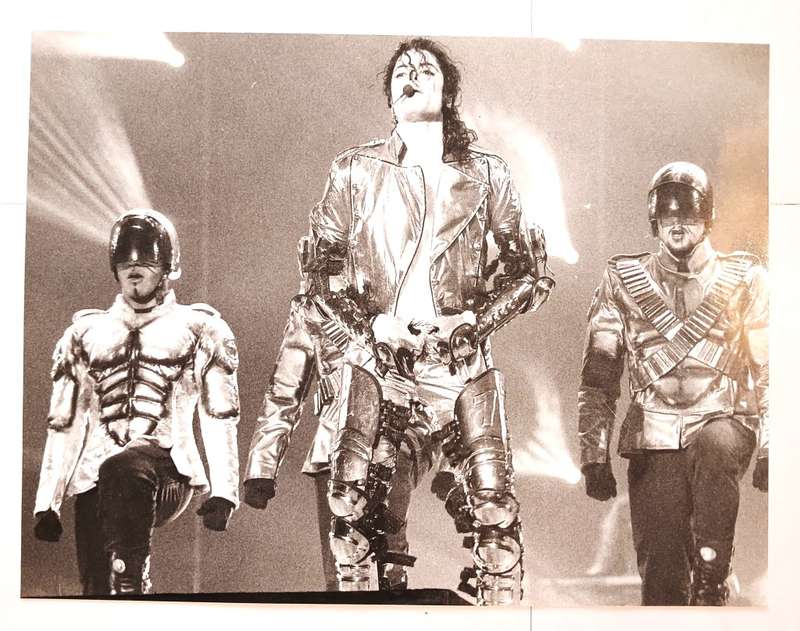 Michael Jackson, Photograph, Black & White, 21 x 16cm