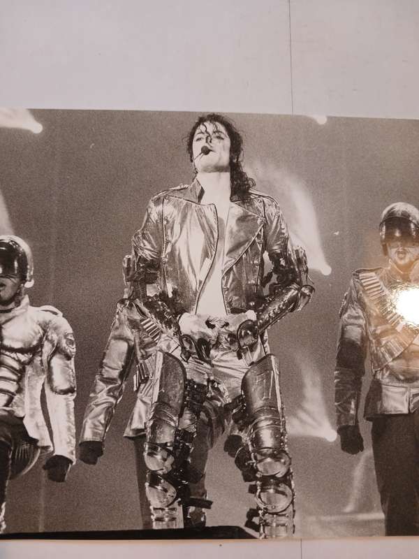 Michael Jackson, Photograph, Black & White, 21 x 16cm