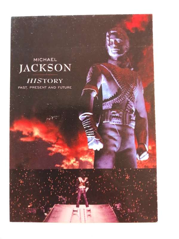 Michael Jackson, Postcard, 15 x 10.5cm.