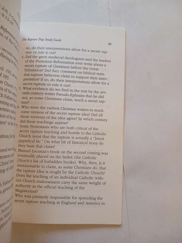 The Rapture Trap by Paul Thigpen, Study Giude