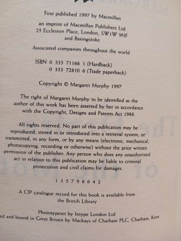 The Desires the Moth by Margaret Murphy, Hardcover