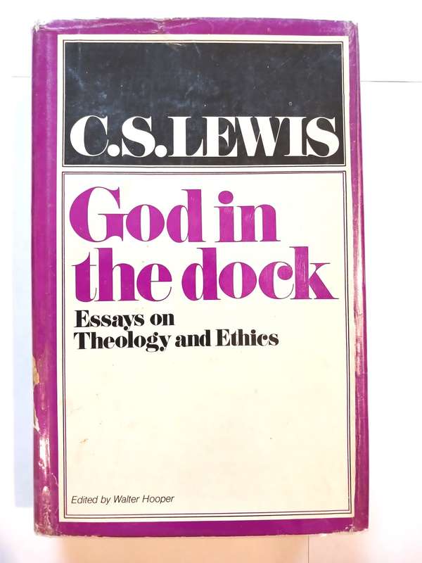 God in the Dock by C.S. Lewis, Hardcover, 1st Edition