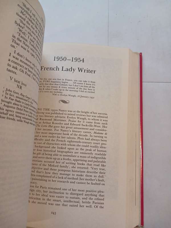 The Letters of Nancy Mitford, Love from Nancy edited by Charlotte Mosley, Hardcover