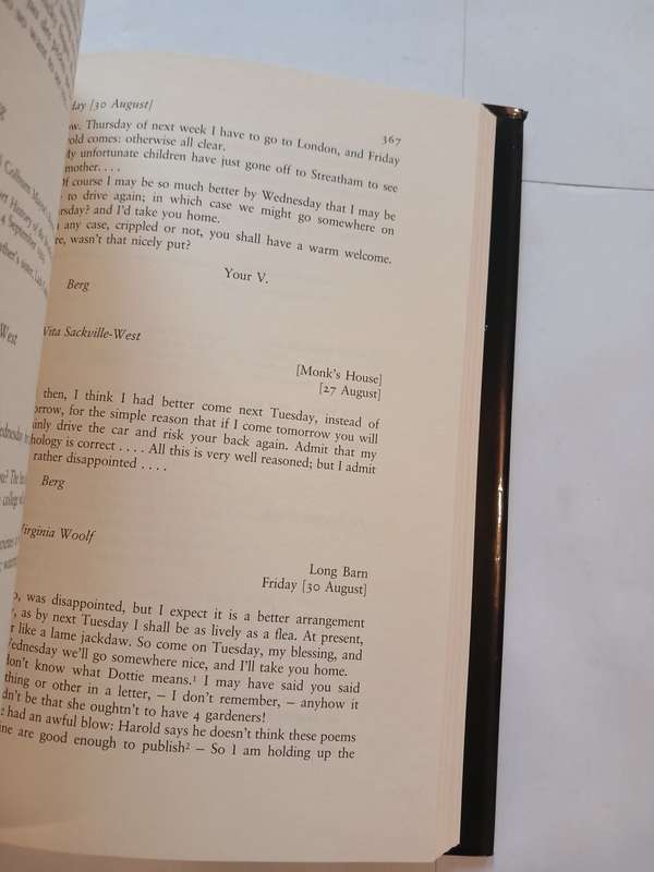 The Letters of Vita Sachville-West to Virginia Woolf edited by Louise DeSalvo & Mitchell A. Leaska