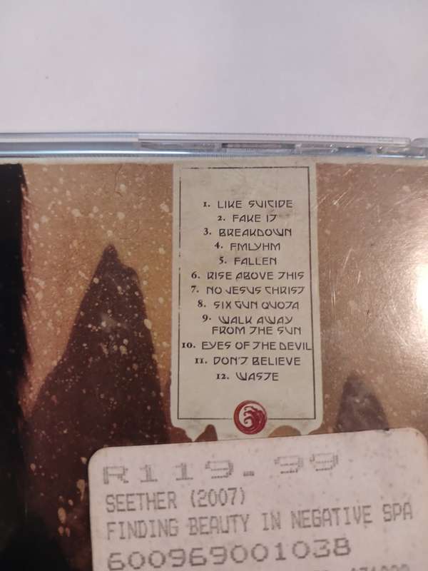 Seether, Finding Beauty in Negative Spaces CD