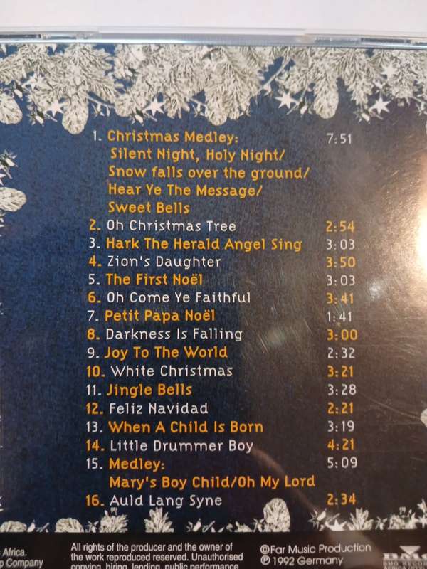 Boney M, The Most Beautiful Christmas Songs of the World CD