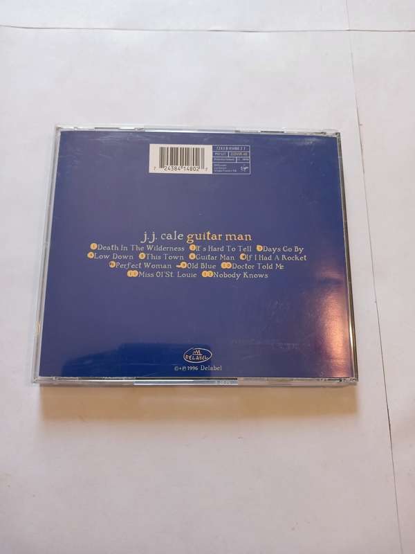 J.J. Cale, Guitar Man CD, Europe