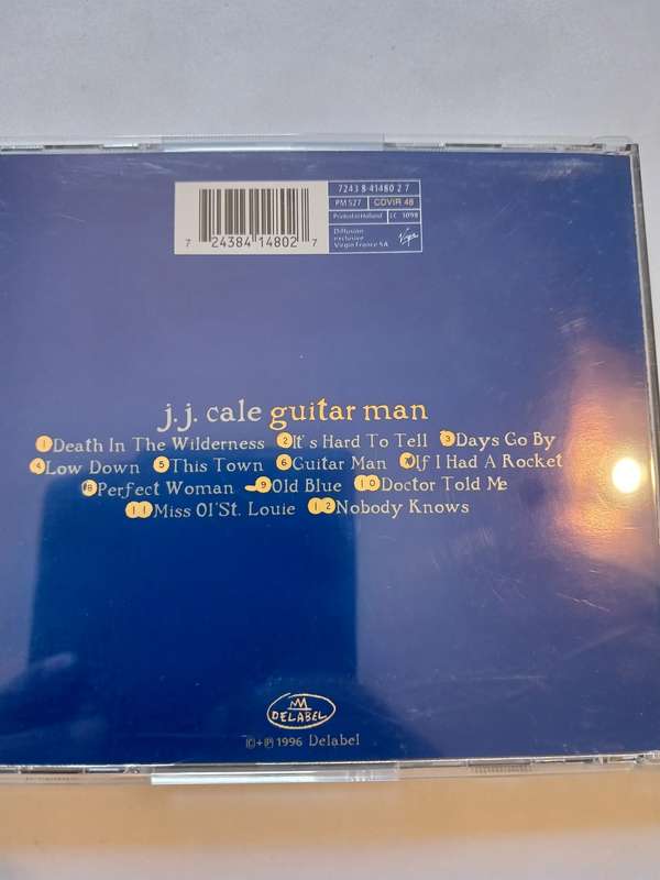 J.J. Cale, Guitar Man CD, Europe