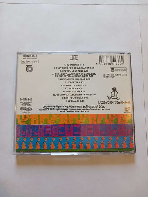 Rodriguez, Cold Fact CD