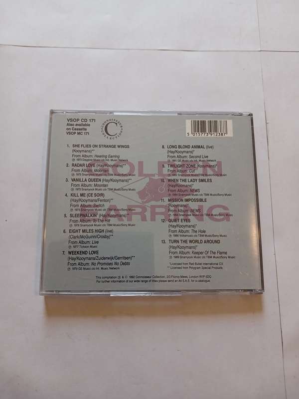 Golden Earring, The Best of Golden Earring CD, UK