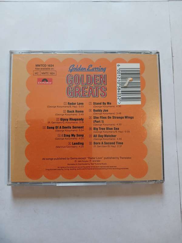 Golden Earring, Golden Greats CD